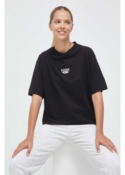 Reebok Classic t-shirt bawełniany kolor czarny ze sklepu ANSWEAR.com w kategorii Bluzki damskie - zdjęcie 161474551