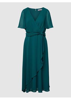 Sukienka koktajlowa z dekoltem w serek ze sklepu Peek&Cloppenburg  w kategorii Sukienki - zdjęcie 161476993