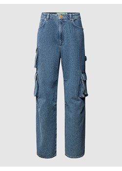 Jeansy o kroju super baggy fit z nakładanymi kieszeniami ze sklepu Peek&Cloppenburg  w kategorii Jeansy męskie - zdjęcie 161477021