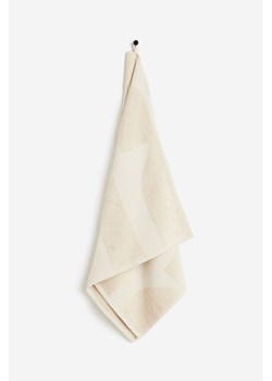 H & M - Wzorzysty ręcznik kąpielowy - Beżowy ze sklepu H&M w kategorii Ręczniki - zdjęcie 161491774