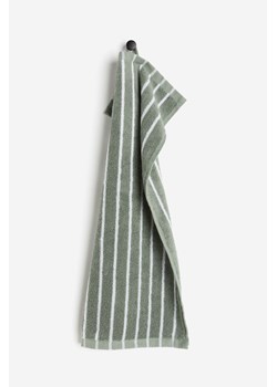 H & M - Pasiasty ręcznik dla gości - Zielony ze sklepu H&M w kategorii Ręczniki - zdjęcie 161492502