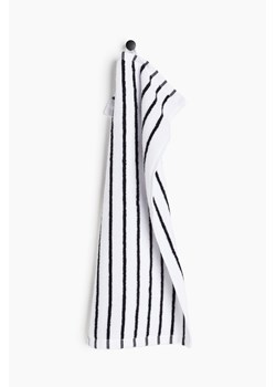 H & M - Pasiasty ręcznik dla gości - Czarny ze sklepu H&M w kategorii Ręczniki - zdjęcie 161503331