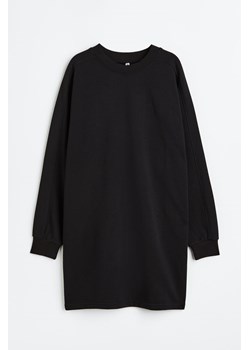 H & M - Sukienka dresowa - Czarny ze sklepu H&M w kategorii Sukienki - zdjęcie 161503450