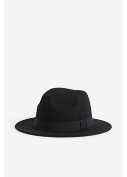 H & M - Fedora - Czarny ze sklepu H&M w kategorii Kapelusze męskie - zdjęcie 161513702