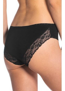 Czarne bawełniane figi damskie bikini 2-pack L-4000BI-02, Kolor czarny, Rozmiar M, LAMA ze sklepu Intymna w kategorii Majtki damskie - zdjęcie 161519014