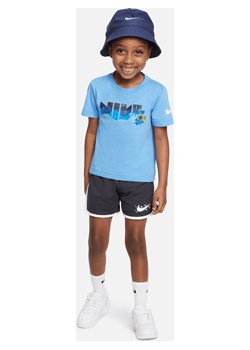 Dwuczęściowy zestaw dla maluchów Nike Sportswear Coral Reef Mesh Shorts Set - Szary ze sklepu Nike poland w kategorii Komplety chłopięce - zdjęcie 161519731
