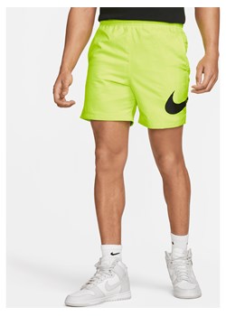 Męskie spodenki z tkaniny Nike Sportswear - Żółty ze sklepu Nike poland w kategorii Spodenki męskie - zdjęcie 161520330