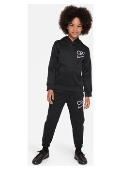 Zestaw bluza z kapturem i joggery dla małych dzieci Nike CR7 Dri-FIT - Czerń ze sklepu Nike poland w kategorii Dresy chłopięce - zdjęcie 161520773