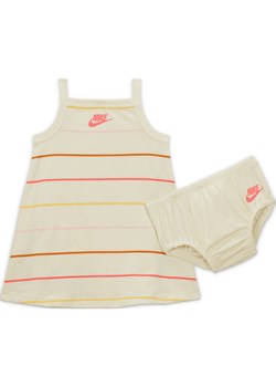 Sukienka dla niemowląt Nike „Let’s Roll” Dress - Biel ze sklepu Nike poland w kategorii Sukienki dziewczęce - zdjęcie 161520801