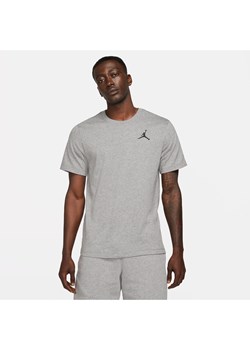 Męski T-shirt z krótkim rękawem Jordan Jumpman - Szary ze sklepu Nike poland w kategorii T-shirty męskie - zdjęcie 161521103