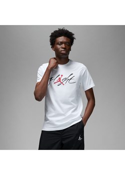 Męski T-shirt z nadrukiem Jordan - Biel ze sklepu Nike poland w kategorii T-shirty męskie - zdjęcie 161521220