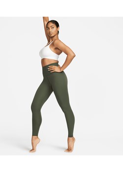 Damskie legginsy o pełnej długości z wysokim stanem zapewniające delikatne wsparcie Nike Zenvy - Zieleń ze sklepu Nike poland w kategorii Spodnie damskie - zdjęcie 161521753