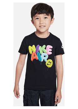 T-shirt dla małych dzieci Nike Air Balloon Tee - Czerń ze sklepu Nike poland w kategorii T-shirty chłopięce - zdjęcie 161521884