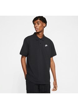 Męska koszulka polo Nike Sportswear - Czerń ze sklepu Nike poland w kategorii T-shirty męskie - zdjęcie 161522091