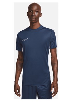 Męska koszulka piłkarska z krótkim rękawem Dri-FIT Nike Academy - Niebieski ze sklepu Nike poland w kategorii T-shirty męskie - zdjęcie 161522251