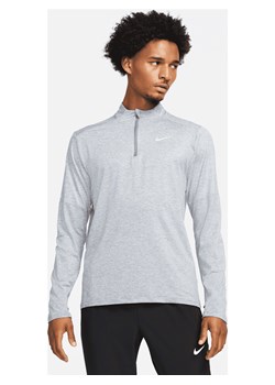 Męska bluza do biegania z zamkiem 1/2 Dri-FIT Nike Element - Szary ze sklepu Nike poland w kategorii Bluzy męskie - zdjęcie 161522532