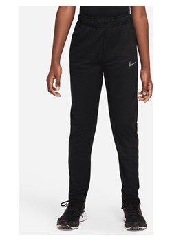 Spodnie treningowe dla dużych dzieci (chłopców) Nike Poly+ - Czerń ze sklepu Nike poland w kategorii Spodnie chłopięce - zdjęcie 161522614