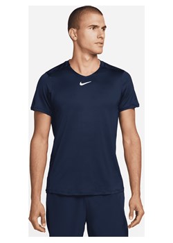 Męska koszulka do tenisa NikeCourt Dri-FIT Advantage - Niebieski ze sklepu Nike poland w kategorii T-shirty męskie - zdjęcie 161522831