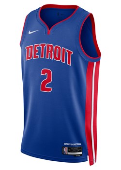 Koszulka męska Nike Dri-FIT NBA Swingman Detroit Pistons Icon Edition 2022/23 - Niebieski ze sklepu Nike poland w kategorii T-shirty męskie - zdjęcie 161523013
