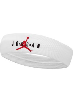 Męska opaska na głowę Jordan Jumpman - Biel ze sklepu Nike poland w kategorii Czapki męskie - zdjęcie 161523033