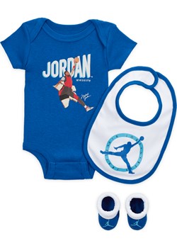Zestaw body dla niemowląt (0–6 M) Jordan MVP Bodysuit Box Set - Niebieski ze sklepu Nike poland w kategorii Komplety niemowlęce - zdjęcie 161523153