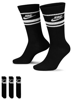 Klasyczne skarpety Nike Sportswear Dri-FIT Everyday Essential (3 pary) - Czerń ze sklepu Nike poland w kategorii Skarpetki męskie - zdjęcie 161523313