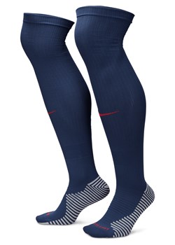 Skarpety piłkarskie do kolan Goalkeeper Paris Saint-Germain Strike (wersja domowa/wyjazdowa) - Niebieski ze sklepu Nike poland w kategorii Skarpetogetry piłkarskie - zdjęcie 161523321