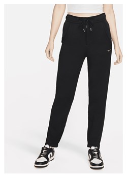 Damskie spodnie z dzianiny dresowej z wysokim stanem Nike Sportswear Modern Fleece - Czerń ze sklepu Nike poland w kategorii Spodnie damskie - zdjęcie 161523341