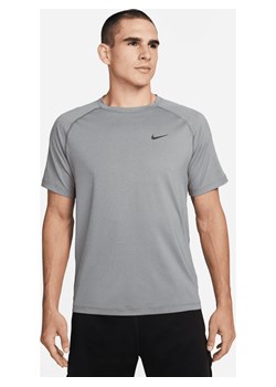 Męska koszulka z krótkim rękawem do fitnessu Dri-FIT Nike Ready - Szary ze sklepu Nike poland w kategorii T-shirty męskie - zdjęcie 161523342