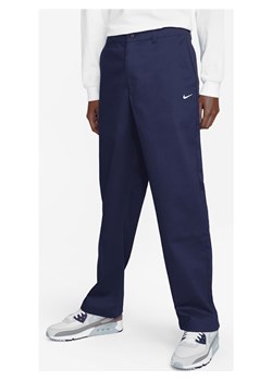 Męskie spodnie chino Nike Life - Niebieski ze sklepu Nike poland w kategorii Spodnie męskie - zdjęcie 161523364