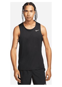 Męska koszulka bez rękawów do biegania Dri-FIT Nike Miler - Czerń ze sklepu Nike poland w kategorii T-shirty męskie - zdjęcie 161523480
