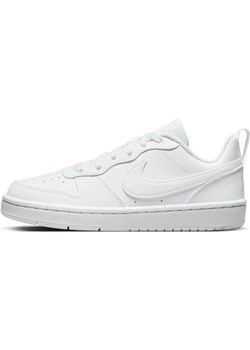 Buty dla dużych dzieci Nike Court Borough Low Recraft - Biel ze sklepu Nike poland w kategorii Buty sportowe dziecięce - zdjęcie 161523540