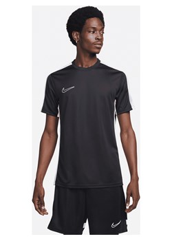 Męska koszulka piłkarska z krótkim rękawem Dri-FIT Nike Academy - Czerń ze sklepu Nike poland w kategorii T-shirty męskie - zdjęcie 161523620