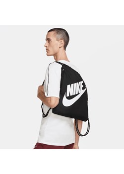 Worek gimnastyczny Nike Heritage (13 l) - Czerń ze sklepu Nike poland w kategorii Plecaki - zdjęcie 161523691