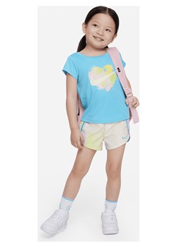 Dwuczęściowy zestaw dla niemowląt Dri-FIT Nike „Just DIY It” Dri-FIT Sprinter Set - Biel ze sklepu Nike poland w kategorii Komplety dziewczęce - zdjęcie 161523864