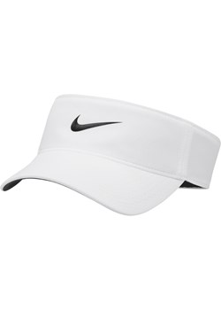 Daszek z logo Swoosh Nike Dri-FIT Ace - Biel ze sklepu Nike poland w kategorii Czapki z daszkiem damskie - zdjęcie 161524351