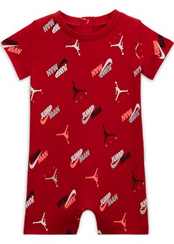 Rampers dla niemowląt (0–9 M) Jordan - Czerwony ze sklepu Nike poland w kategorii Rampersy - zdjęcie 161524484