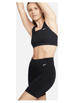 Damskie kolarki menstruacyjne ze średnim stanem 18 cm Nike One Leak Protection - Czerń ze sklepu Nike poland w kategorii Szorty - zdjęcie 161524810