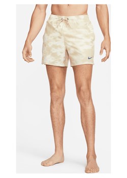 Męskie spodenki kąpielowe do siatkówki 13 cm - Brązowy ze sklepu Nike poland w kategorii Kąpielówki - zdjęcie 161525271
