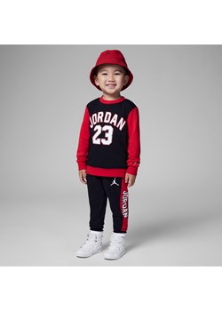 Zestaw z bluzą dla maluchów Air Jordan 23 Jordan - Czerń ze sklepu Nike poland w kategorii Dresy chłopięce - zdjęcie 161525500