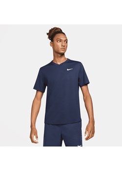 Męska koszulka do tenisa NikeCourt Dri-FIT Victory - Niebieski ze sklepu Nike poland w kategorii T-shirty męskie - zdjęcie 161525571