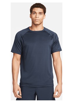 Męska koszulka z krótkim rękawem do fitnessu Dri-FIT Nike Ready - Niebieski ze sklepu Nike poland w kategorii T-shirty męskie - zdjęcie 161525601