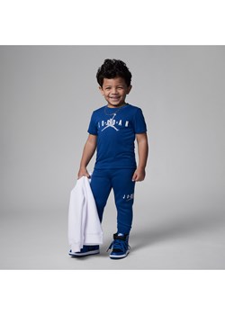 Przyjazny środowisku zestaw ze spodniami dla maluchów Jumpman Jordan - Niebieski ze sklepu Nike poland w kategorii Komplety chłopięce - zdjęcie 161525691