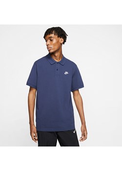 Męska koszulka polo Nike Sportswear - Niebieski ze sklepu Nike poland w kategorii T-shirty męskie - zdjęcie 161525972