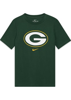 T-shirt dla dużych dzieci Nike (NFL Green Bay Packers) - Zieleń ze sklepu Nike poland w kategorii T-shirty chłopięce - zdjęcie 161526081