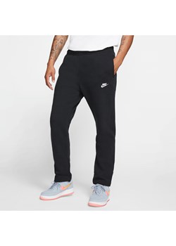 Spodnie męskie Nike Sportswear Club Fleece - Czerń ze sklepu Nike poland w kategorii Spodnie męskie - zdjęcie 161526423