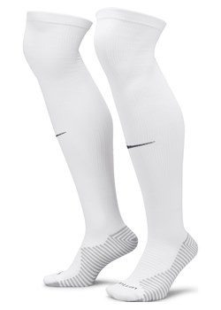 Skarpety piłkarskie do kolan Goalkeeper Paris Saint-Germain Strike (wersja domowa/wyjazdowa) - Biel ze sklepu Nike poland w kategorii Skarpetogetry piłkarskie - zdjęcie 161526472