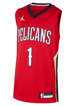 Koszulka dla dużych dzieci Jordan NBA Swingman New Orleans Pelicans Statement Edition - Czerwony ze sklepu Nike poland w kategorii T-shirty chłopięce - zdjęcie 161526542