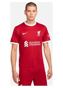 Męska koszulka piłkarska Nike Dri-FIT Liverpool F.C. Stadium 2023/24 (wersja domowa) - Czerwony ze sklepu Nike poland w kategorii T-shirty męskie - zdjęcie 161526662
