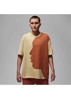 Damski T-shirt oversize z grafiką Jordan - Brązowy ze sklepu Nike poland w kategorii Bluzki damskie - zdjęcie 161526983